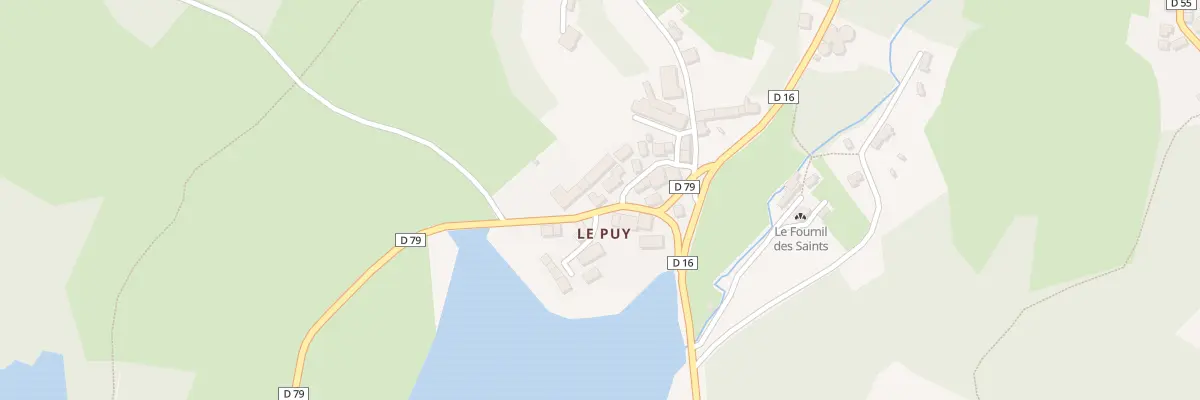 Plan du 5038 Le Puy à Chamberaud