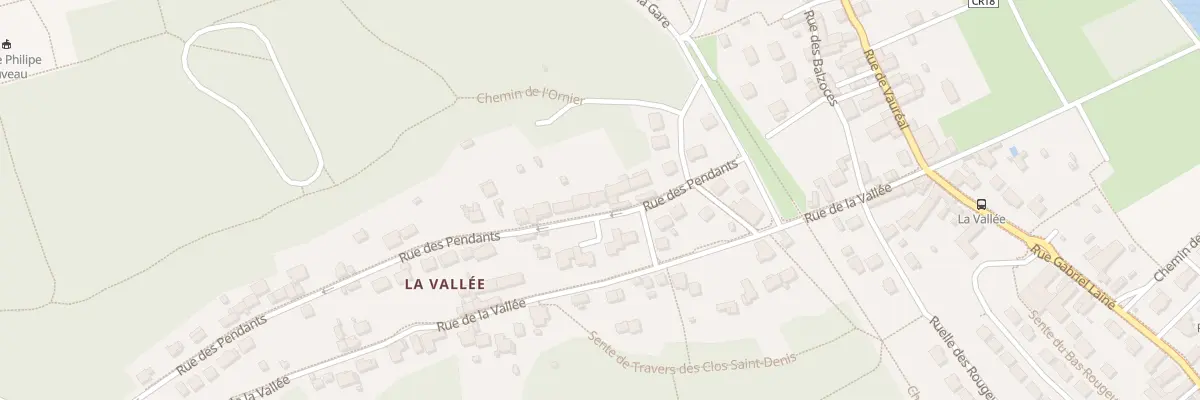 Plan du 10 Rue des Pendants à Jouy-le-Moutier