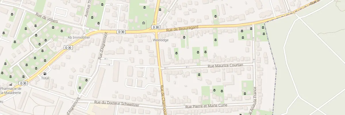 Plan du 5 Rue Maurice Courtan à Poissy