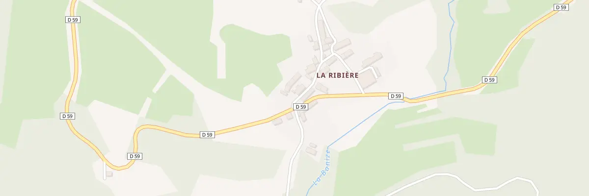 Plan du 30 La Ribière à La Nouaille
