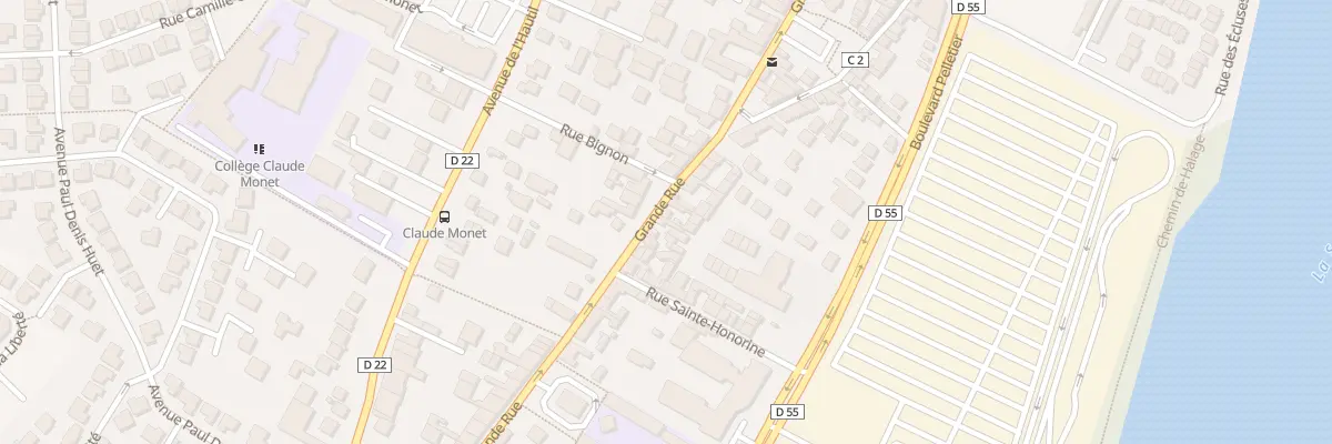 Plan du 406 Grande Rue à Carrières-sous-Poissy