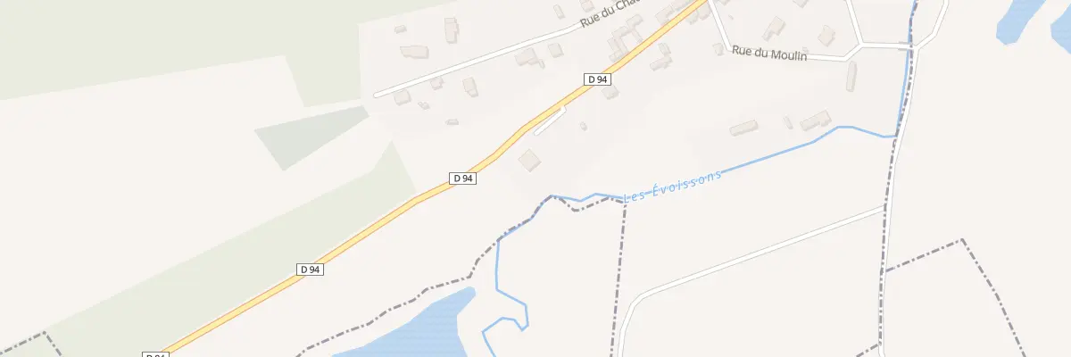 Plan du 5513F Rue de Bergicourt à Famechon