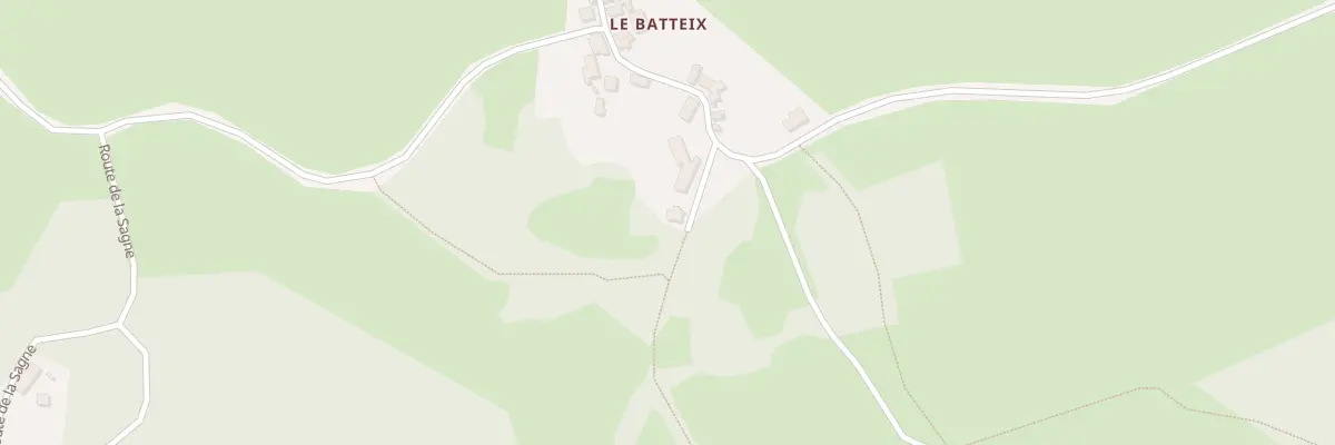 Plan du 22 Le Batteix à Châtelus-Malvaleix