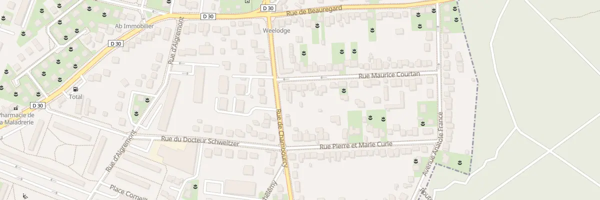 Plan du 6 Rue Maurice Courtan à Poissy