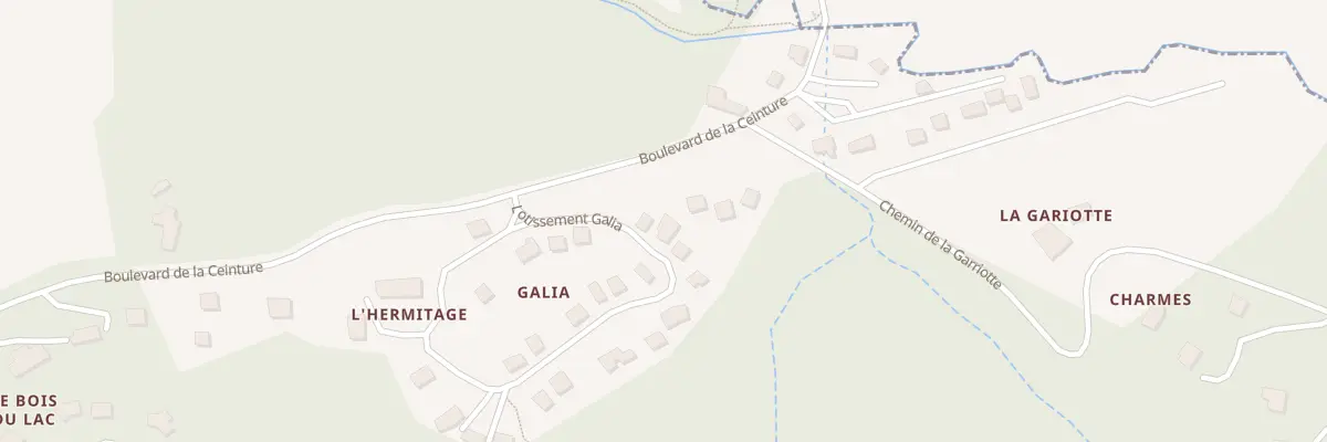 Plan du 3 Lot Galia aux Brunels