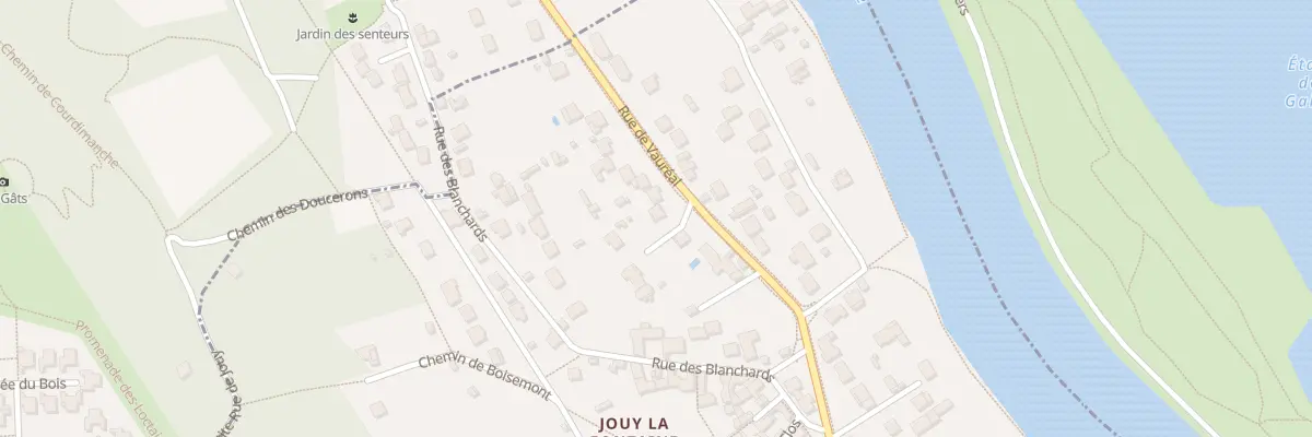 Plan du 43 Rue de Vauréal à Jouy-le-Moutier