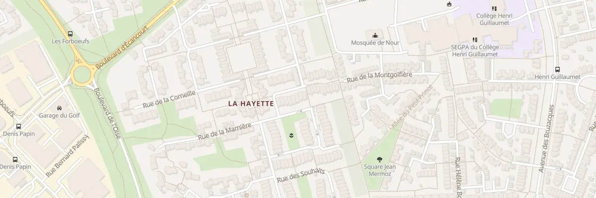 Plan du 12 Rue Maryse Bastie à Jouy-le-Moutier