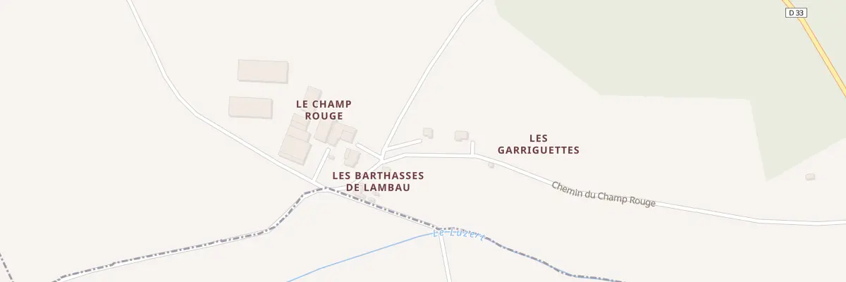 Plan du 5055 Les Garriguettes à Castanet