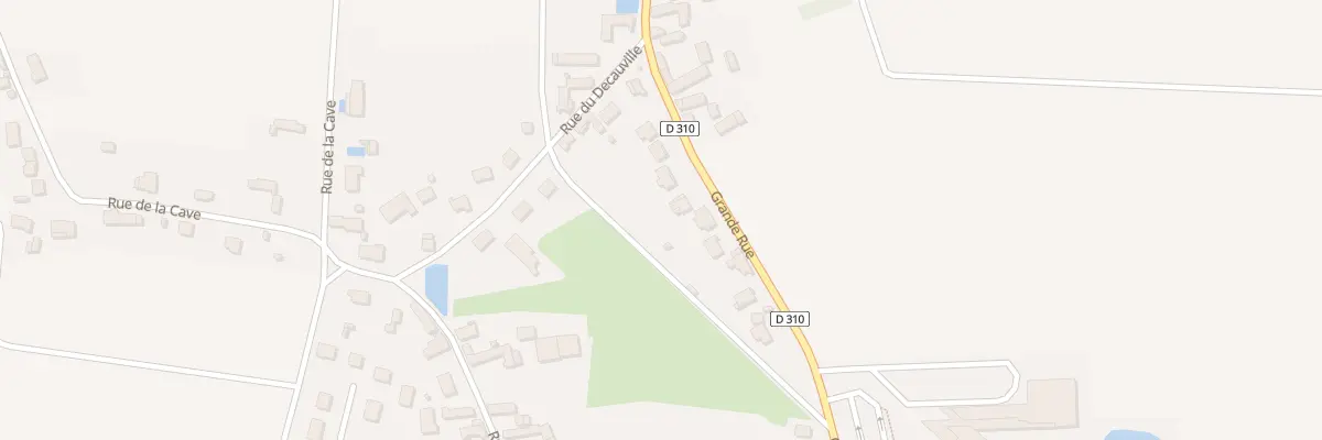 Plan du 93 Gr Grande Rue à Bazoches-les-Gallerandes
