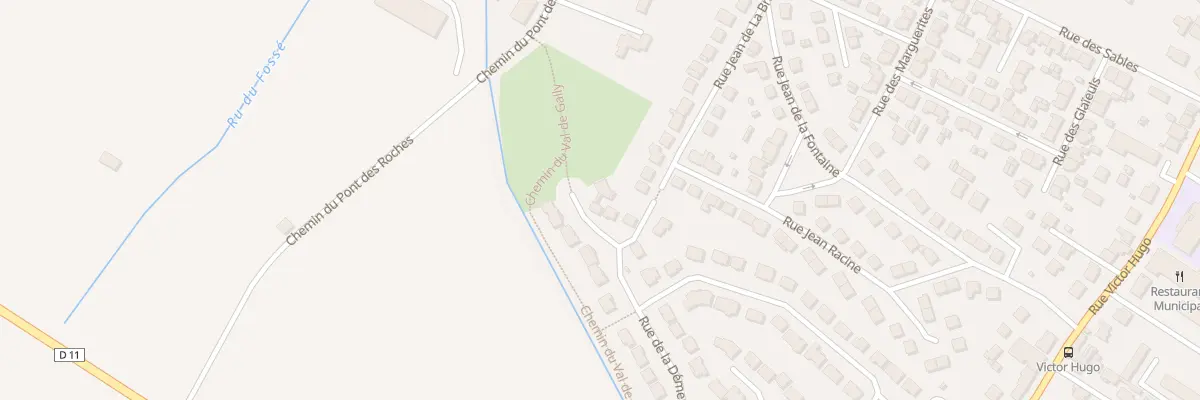 Plan du 2 Rue de la Demenerie à Fontenay-le-Fleury