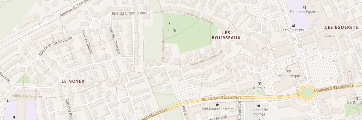 Plan du 19 All des Musardieres à Jouy-le-Moutier