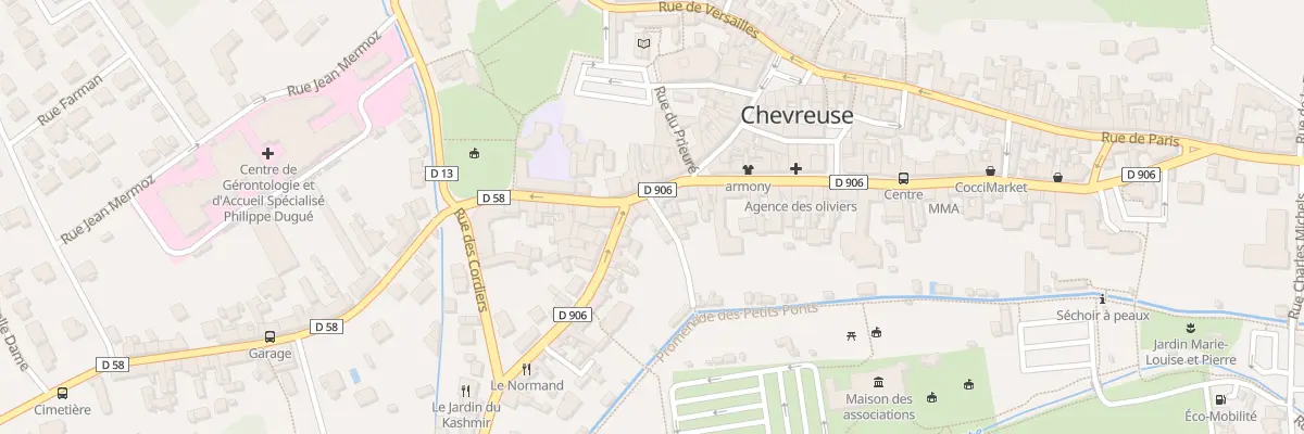 Plan du 79 Rue de la Division Leclerc à Chevreuse