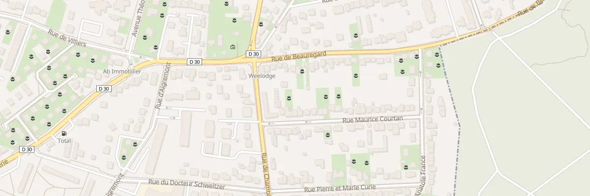 Plan du 9 Rue Maurice Courtan à Poissy
