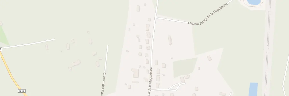 Plan du 39 Rue de la Magdeleine à Theillay