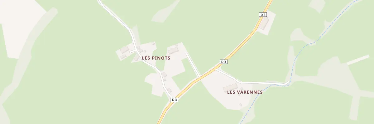 Plan du 6 Les Pinots à Saint-Dizier-les-Domaines