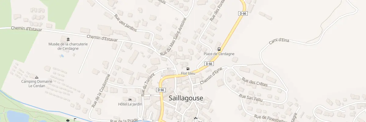 Plan du 4 Pl Sainte Eugenie à Saillagouse