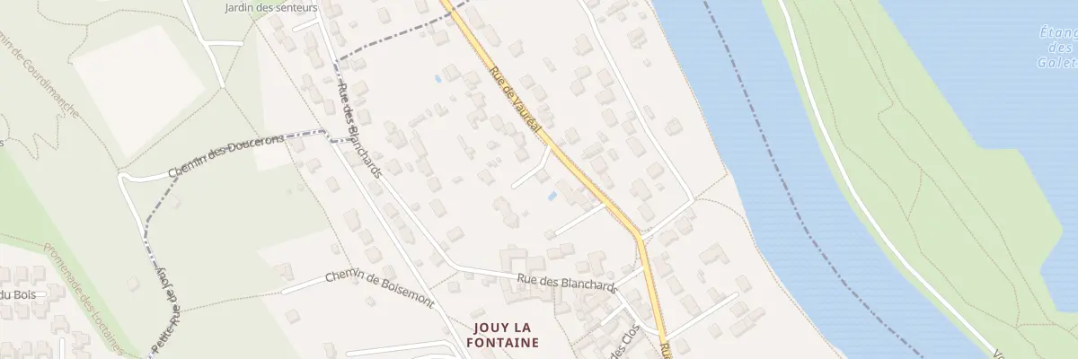 Plan du 37 Rue de Vauréal à Jouy-le-Moutier