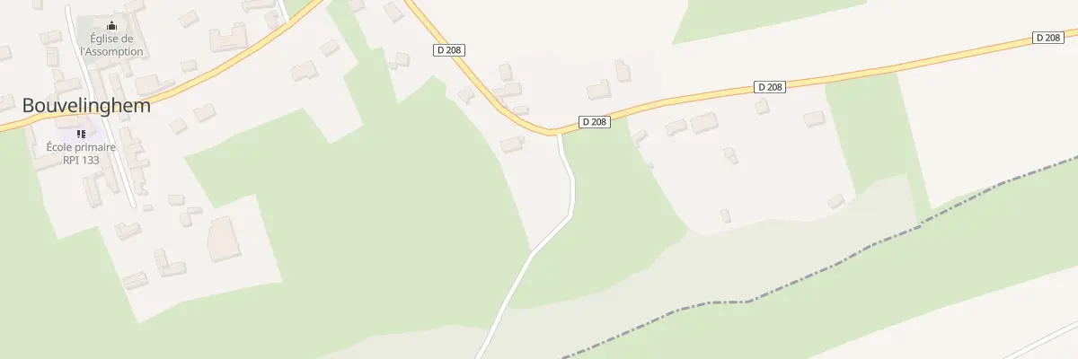 Plan du 72 Rue l’As de Licques à Bouvelinghem