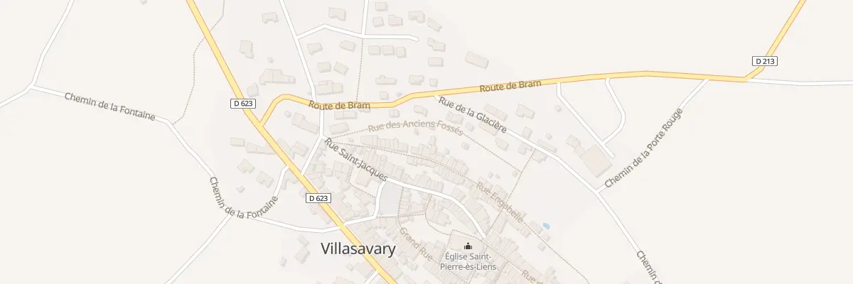 Plan du 21 Rue Engabelle à Villasavary
