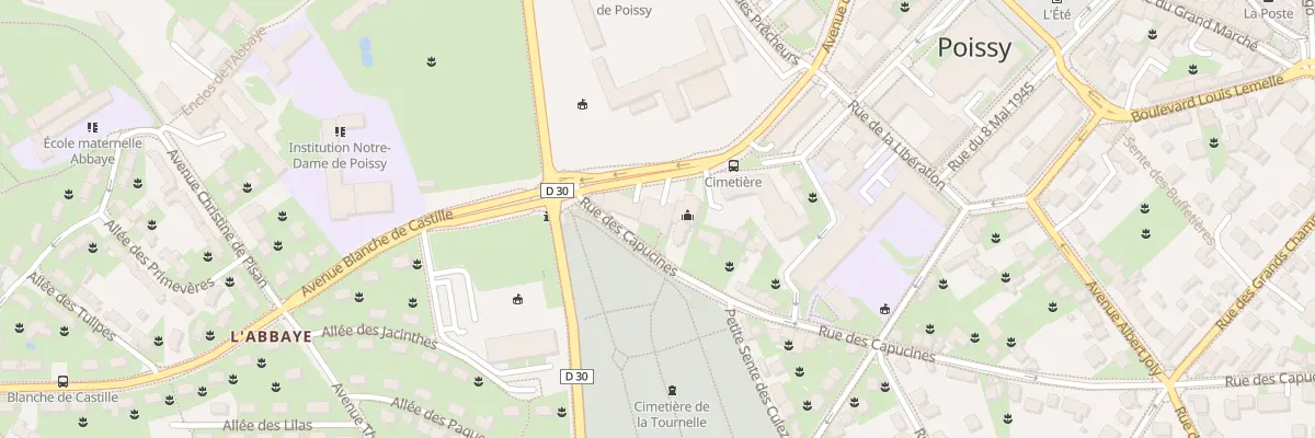 Plan du 48T Rue des Capucines à Poissy
