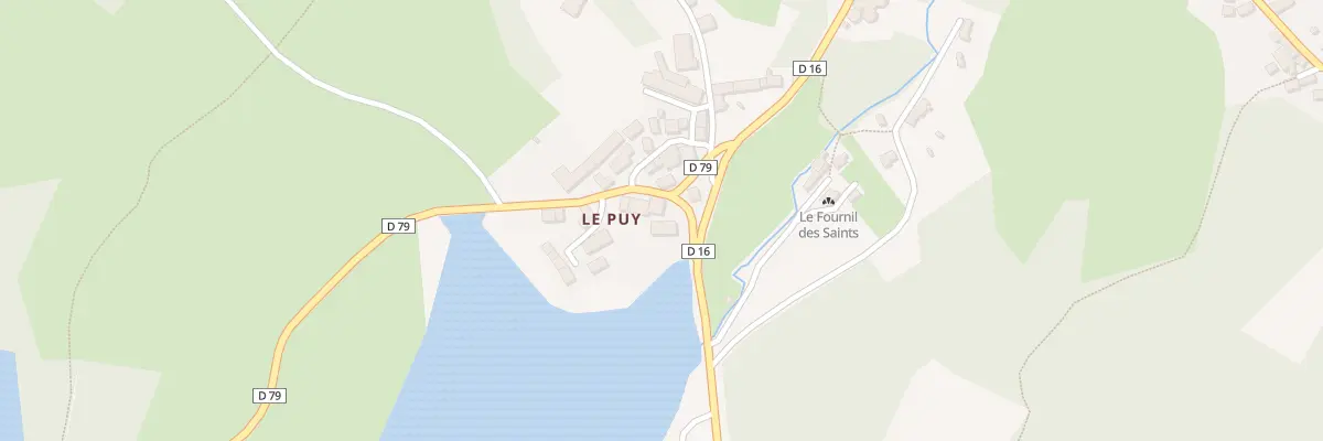 Plan du 5050 Le Puy à Chamberaud