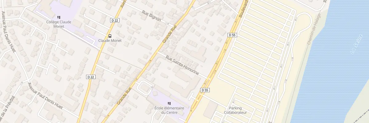 Plan du 73 Rue Sainte-honorine à Carrières-sous-Poissy
