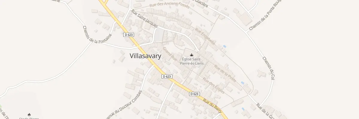 Plan du 3 Grand Rue à Villasavary