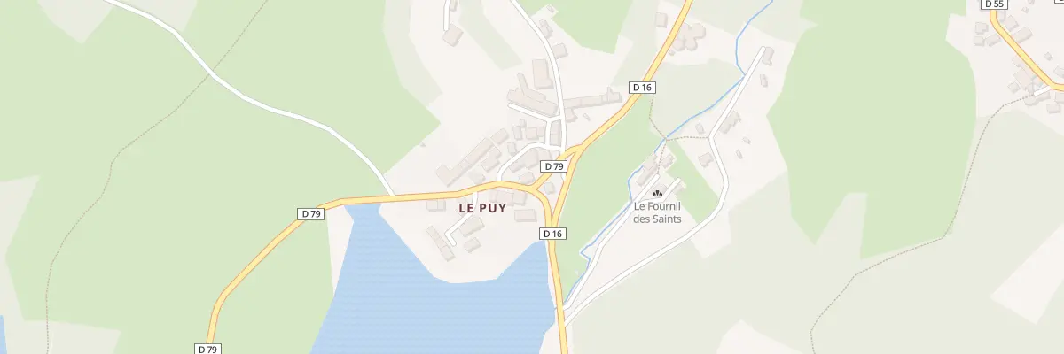 Plan du 5053 Le Puy à Chamberaud