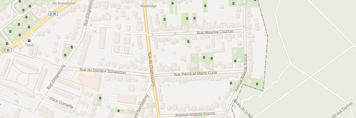 Plan du 13 Rue Pierre et Marie Curie à Poissy