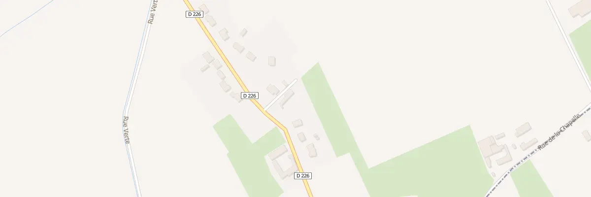 Plan du 109 Rue de Zutkerque à Nortkerque