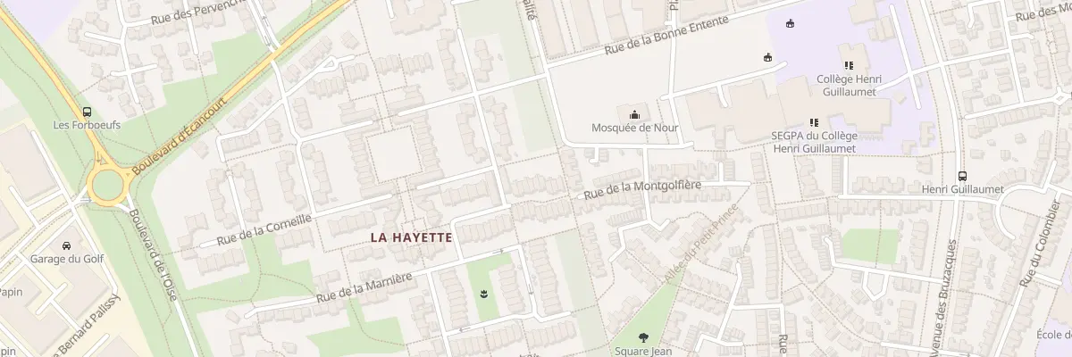 Plan du 9 Rue Maryse Bastie à Jouy-le-Moutier