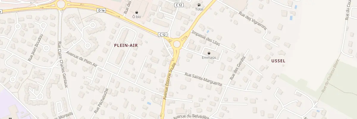 Plan du 48 Av Étienne Soulié à Villefranche-de-Rouergue