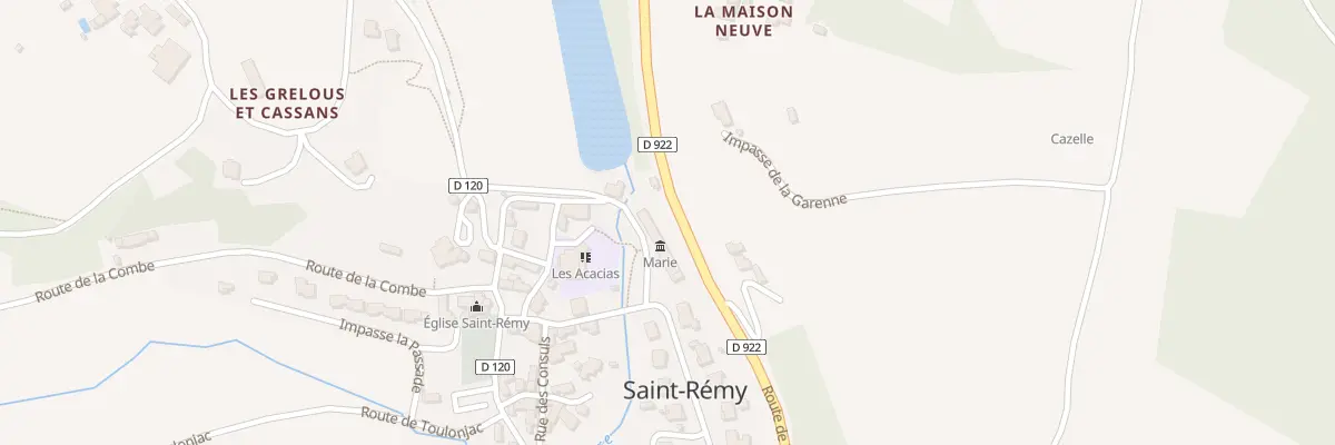 Plan du 5004 Saint Remy à Saint-Rémy