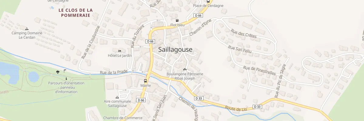 Plan du 3 Rue des Bergers à Saillagouse