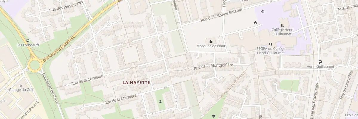 Plan du 11 Rue Maryse Bastie à Jouy-le-Moutier