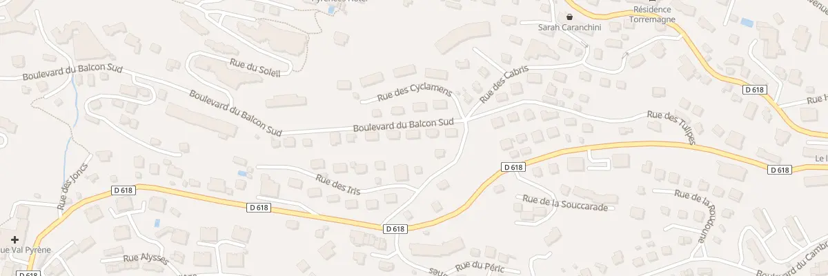 Plan du 6 Bd Balcon Sud à Font-Romeu-Odeillo-Via