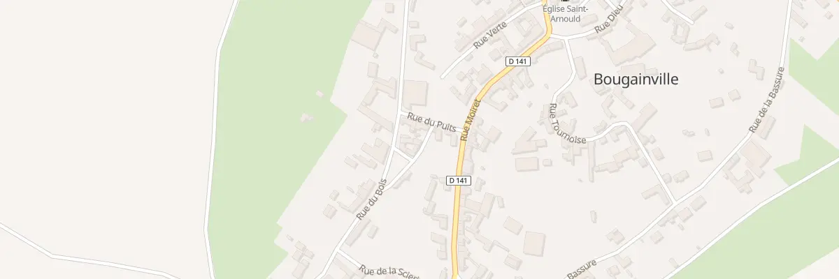 Plan du 5012A Rue du Bois à Bougainville