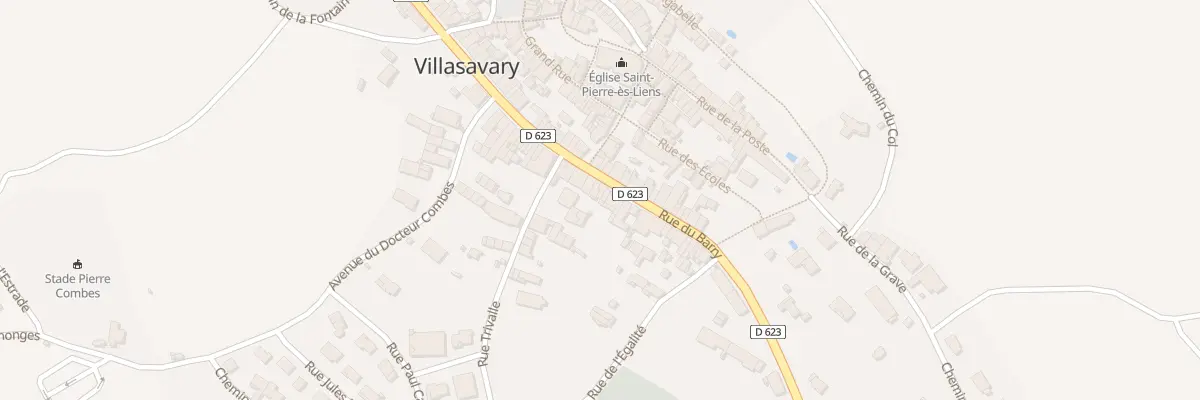Plan du 48 Rue du Barry à Villasavary