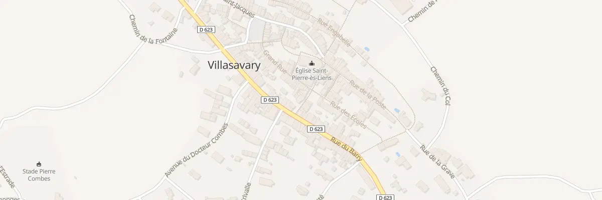 Plan du 156 Le Village à Villasavary