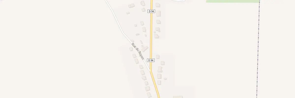 Plan du 65 Rue de la Gare à Famechon