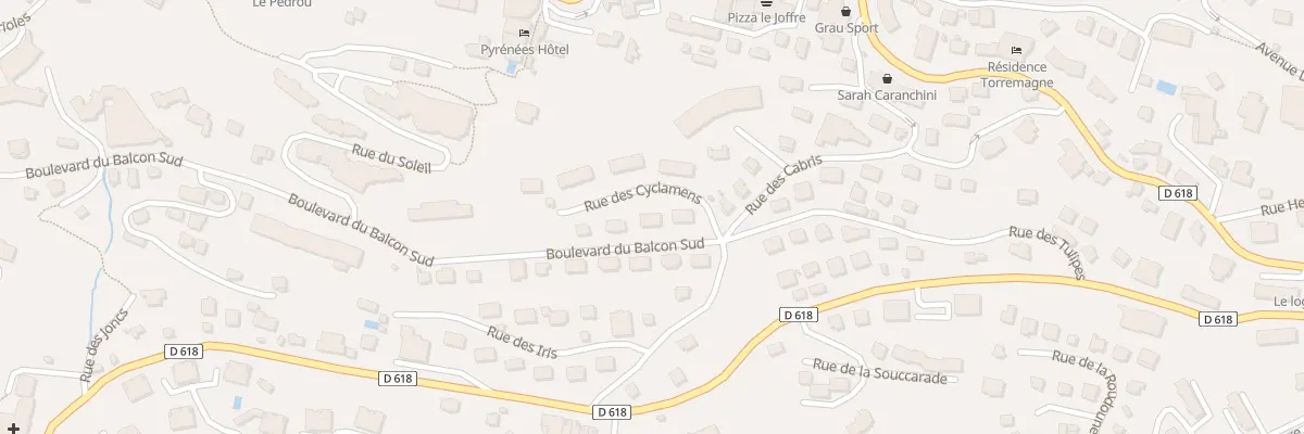 Plan du 3 Bd Balcon Sud à Font-Romeu-Odeillo-Via