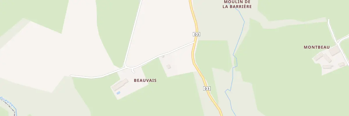 Plan du 5368 Beauvais à Bétête