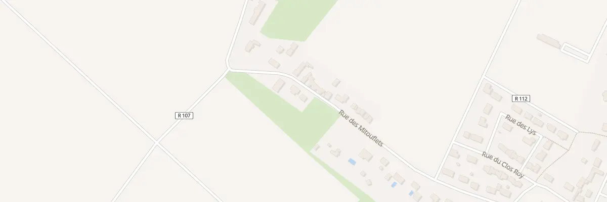 Plan du 35 Rue des Mitouflets à Neuville-aux-Bois
