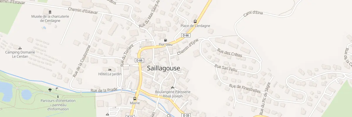 Plan du 7 Rue des Cérètes à Saillagouse