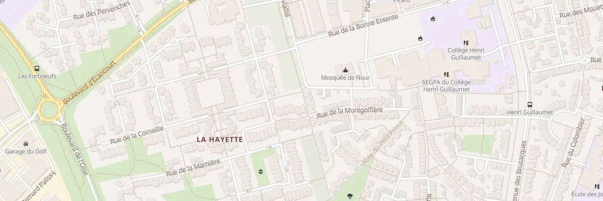 Plan du 17 Rue Maryse Bastie à Jouy-le-Moutier