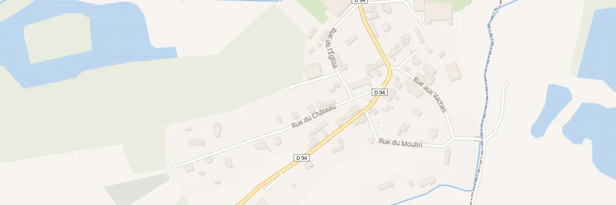 Plan du 41 Rue du Château à Famechon