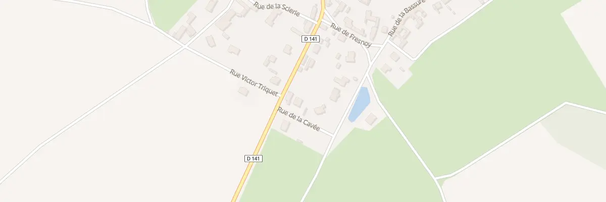 Plan du 3 Rue de la Cavée à Bougainville