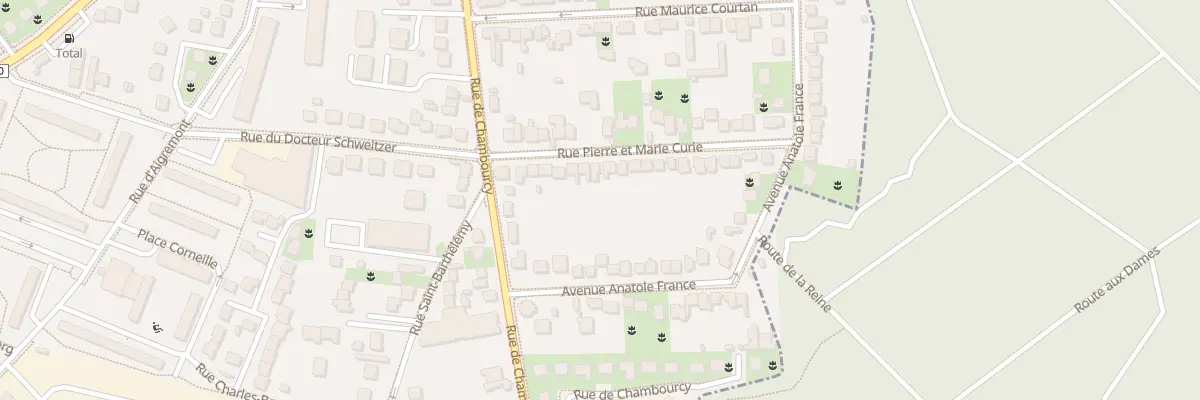 Plan du 16 Rue Pierre et Marie Curie à Poissy
