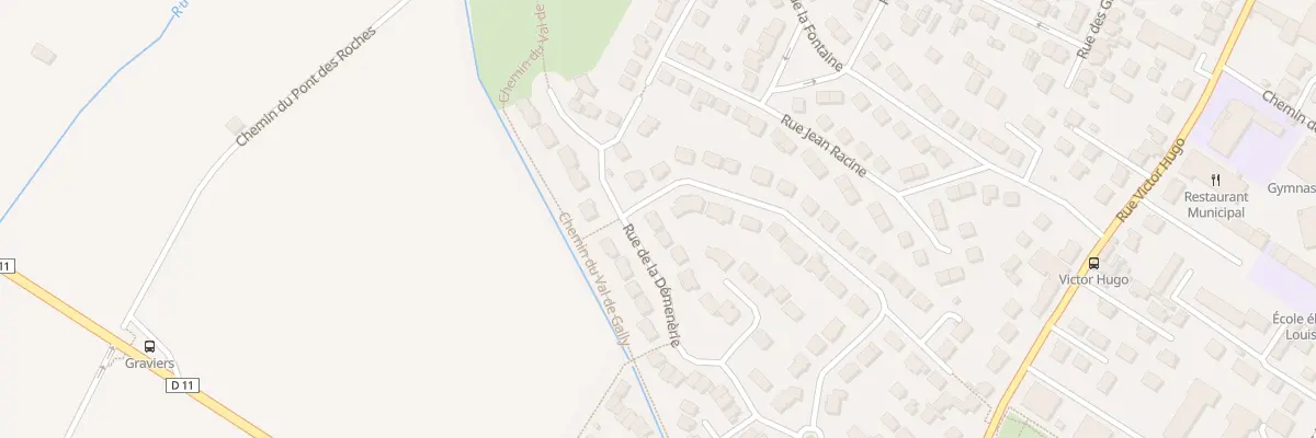 Plan du 14 Rue de la Demenerie à Fontenay-le-Fleury