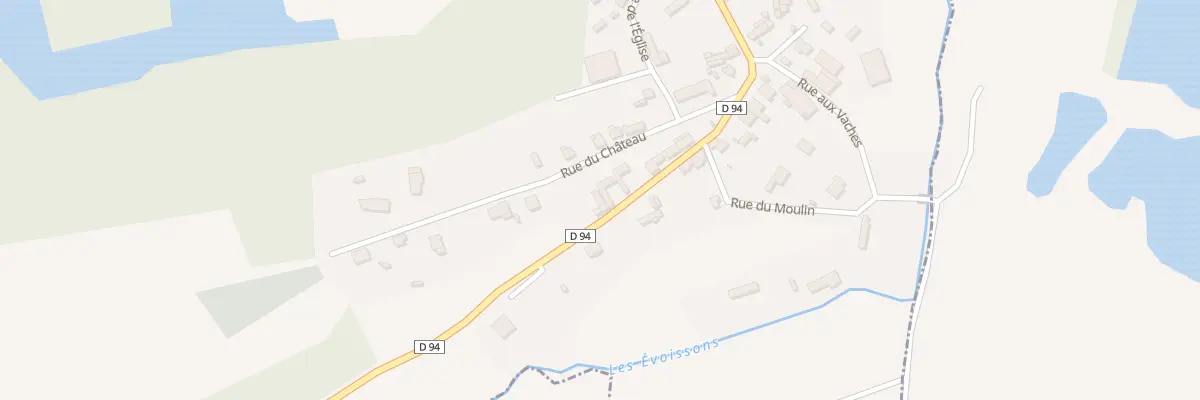 Plan du 24 Rue de Bergicourt à Famechon